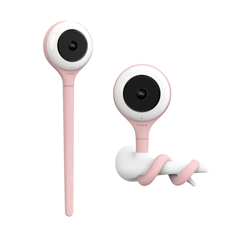 Lollipop Smart Baby Camera - Cotton Candy